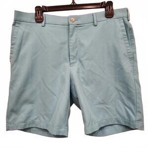 Peter Millar Crown Sport Men's Blue Shorts - Size 34